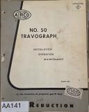 Airco-AIRCO  Model No. 50 Travograph Manual, Covers Installation, Operation, and Maintenance-No. 50 Travograph-01